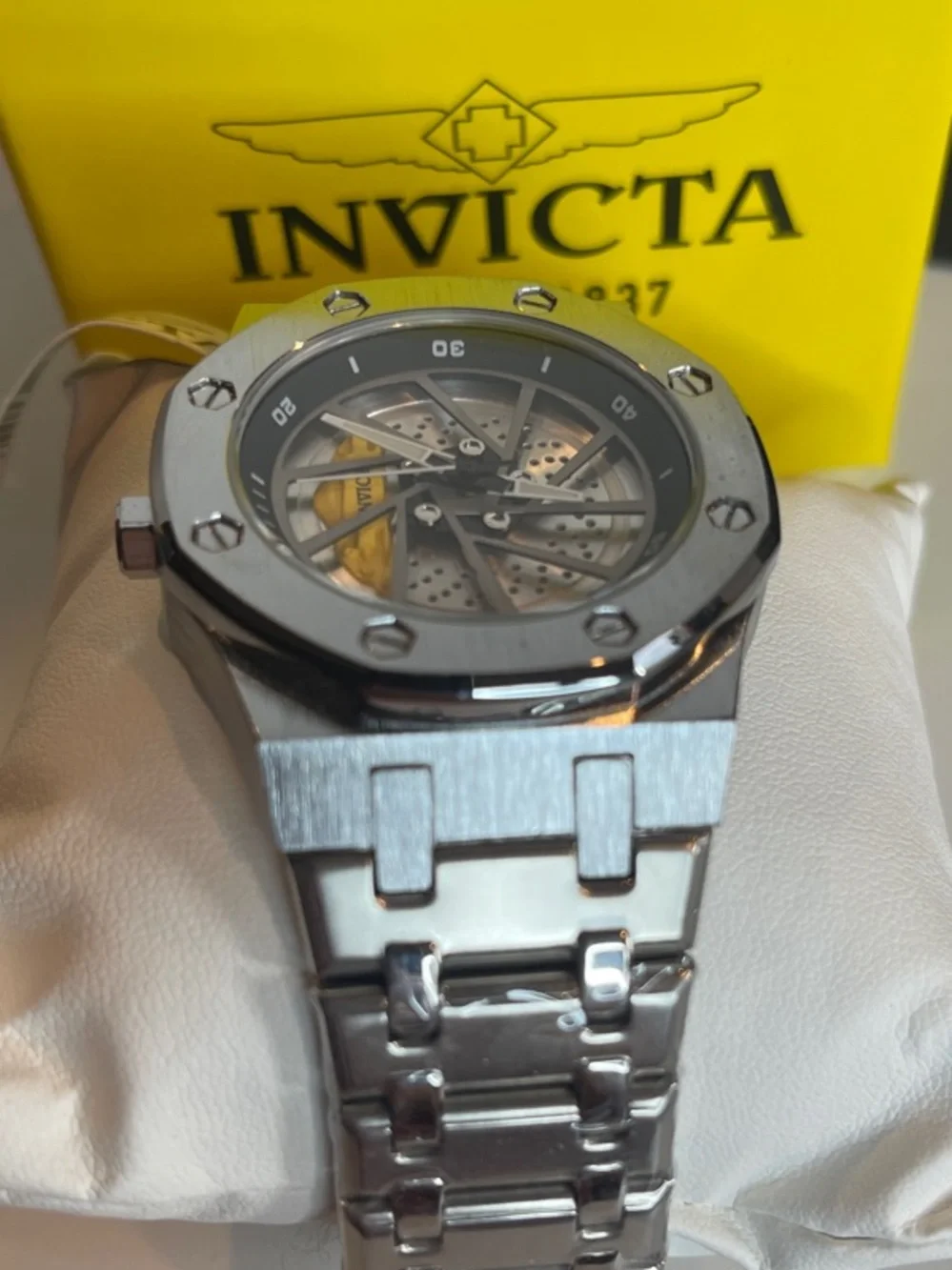Invicta Speedway Rim Men's Watch - 42mm, Steel (69487)